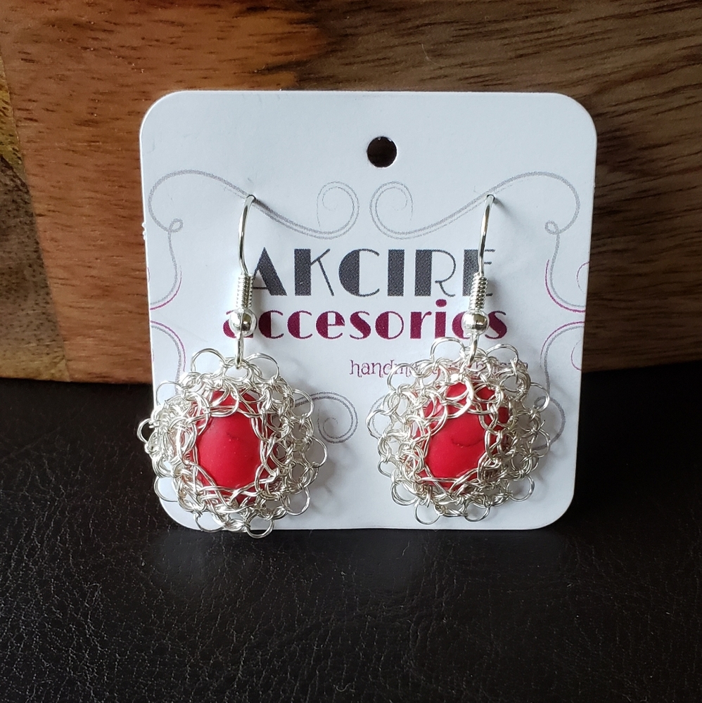 "Lucia" crochet Earrings